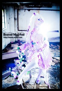 Rating: Safe Score: 0 Tags: 1girl auto_tagged barasuishou black_border blue_eyes dress flower hair_flower hair_ornament letterboxed long_hair solo veil User: admin