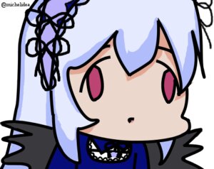 Rating: Safe Score: 0 Tags: 1girl bangs blue_hair blush eyebrows_visible_through_hair hair_between_eyes hair_flower hair_ornament image looking_at_viewer open_mouth parted_lips solo suigintou white_background User: admin