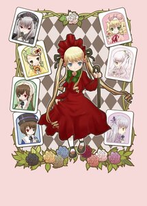 Rating: Safe Score: 0 Tags: 6+girls argyle argyle_background argyle_legwear blonde_hair blue_eyes bonnet bow brown_hair checkerboard_cookie checkered checkered_background checkered_floor checkered_kimono chess_piece dress drill_hair flower green_eyes hairband hat head_scarf heterochromia hina_ichigo image kanaria long_hair multiple multiple_girls pink_bow red_eyes ribbon rose shinku silver_hair souseiseki suigintou suiseiseki tagme tile_floor twintails User: admin