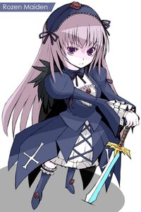 Rating: Safe Score: 0 Tags: 1girl black_panties boots collarbone cross-laced_clothes detached_collar dress flower frilled_sleeves frills full_body hairband image kannagi_kaname lolita_hairband long_hair long_sleeves looking_at_viewer purple_eyes rose rozen_maiden sheath sheathed silver_hair simple_background solo standing suigintou sword underwear very_long_hair weapon white_background wings User: admin