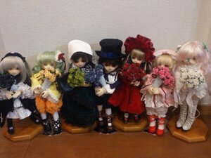 Rating: Safe Score: 0 Tags: 6+girls auto_tagged blonde_hair brown_hair doll dress flower hat multiple_dolls multiple_girls short_hair silver_hair tagme User: admin