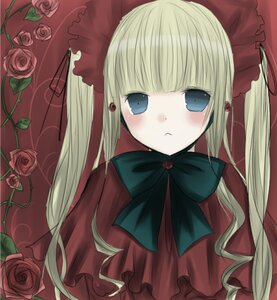 Rating: Safe Score: 0 Tags: 1girl :< blonde_hair blue_eyes blush bow dress flower image long_hair looking_at_viewer pink_flower pink_rose purple_rose red_flower red_rose rose rose_petals shinku solo thorns twintails vines white_rose yellow_rose User: admin