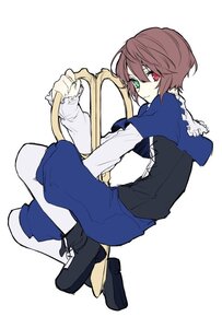 Rating: Safe Score: 0 Tags: black_footwear brown_hair full_body green_eyes heterochromia image long_sleeves looking_at_viewer red_eyes shirt short_hair smile solo souseiseki tatara_kogasa white_legwear User: admin