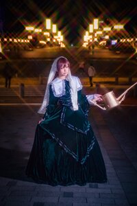 Rating: Safe Score: 0 Tags: 1girl black_dress closed_eyes dress nun sitting solo suiseiseki veil User: admin