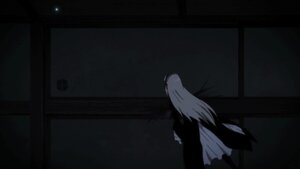 Rating: Safe Score: 0 Tags: 1girl dark fox_tail image indoors long_hair long_sleeves solo standing suigintou tail wide_sleeves window User: admin