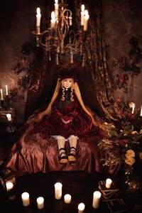 Rating: Safe Score: 0 Tags: 1girl barefoot blonde_hair dress flower long_hair rose shinku sitting solo twintails very_long_hair yellow_eyes User: admin