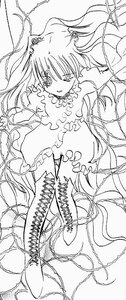 Rating: Safe Score: 0 Tags: 1girl boots cross-laced_footwear dress frills greyscale image kirakishou knee_boots lace-up_boots long_hair monochrome solo thighhighs two_side_up very_long_hair User: admin