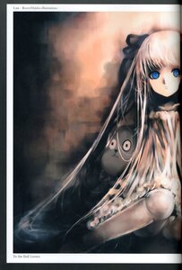 Rating: Safe Score: 0 Tags: 1girl bangs blonde_hair blue_eyes dress image long_hair looking_at_viewer shinku sitting solo stuffed_animal teddy_bear very_long_hair User: admin