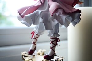 Rating: Safe Score: 0 Tags: blurry blurry_foreground depth_of_field doll dress frills hat hinaichigo multiple_girls remilia_scarlet ribbon solo User: admin