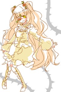 Rating: Safe Score: 0 Tags: 1girl blonde_hair boots cross-laced_footwear dress image kirakishou knee_boots long_hair pink_hair smile solo striped thorns very_long_hair vines User: admin
