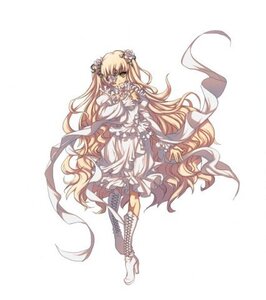 Rating: Safe Score: 0 Tags: 1girl blonde_hair boots cross-laced_footwear dress eyepatch flower frills full_body hair_flower hair_ornament image kirakishou knee_boots long_hair rose solo striped two_side_up very_long_hair white_dress white_footwear yellow_eyes User: admin