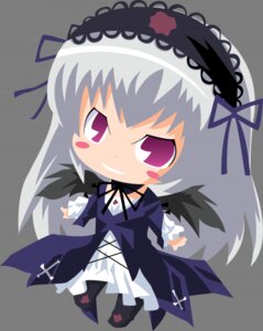 Rating: Safe Score: 0 Tags: 1girl akemi_homura black_hair blush_stickers chibi choker dress full_body hairband image long_hair long_sleeves looking_at_viewer pink_eyes purple_eyes ribbon smile solo suigintou transparent_background wings User: admin