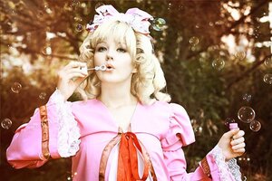 Rating: Safe Score: 0 Tags: 1girl air_bubble blonde_hair blurry bubble hat hinaichigo lips long_sleeves ribbon solo underwater upper_body water_drop User: admin