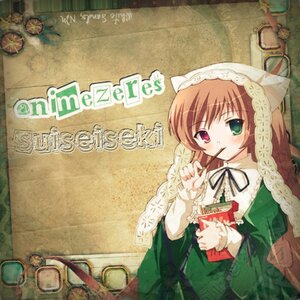 Rating: Safe Score: 0 Tags: 1girl brown_hair dress eating food frills green_dress green_eyes head_scarf heterochromia image long_sleeves red_eyes solo souseiseki suiseiseki User: admin