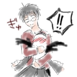 Rating: Safe Score: 0 Tags: !? 1boy black_hair closed_eyes glasses image motion_blur sakurada_jun simple_background smile solo suigintou white_background User: admin