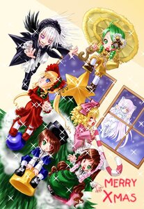 Rating: Safe Score: 0 Tags: 6+girls artist_request barasuishou blonde_hair blue_eyes bonnet bow brown_hair christmas dress drill_hair flower_eyepatch frills green_eyes green_hair hairband hat heterochromia hina_ichigo image kanaria kirakishou long_hair long_sleeves multiple multiple_girls one_eye_closed pink_bow pink_hair purple_eyes red_dress red_eyes rozen_maiden shinku short_hair siblings silver_hair sisters souseiseki suigintou suiseiseki tagme twin_drills twins twintails umbrella very_long_hair wings User: admin