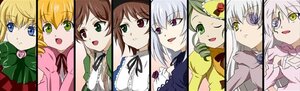 Rating: Safe Score: 0 Tags: 6+girls blonde_hair blue_eyes brown_hair column_lineup green_eyes hat hina_ichigo image kanaria long_hair multiple multiple_girls one_eye_closed open_mouth parody red_eyes shinku short_hair silver_hair souseiseki suigintou suiseiseki tagme User: admin