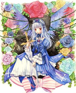 Rating: Safe Score: 0 Tags: 1girl black_rose blue_dress blue_flower blue_rose dress flower frills green_flower image lolita_fashion long_hair orange_flower pink_flower pink_rose purple_flower purple_rose red_eyes red_flower red_rose ribbon rose solo suigintou thorns traditional_media watercolor_(medium) white_hair white_rose wings yellow_flower yellow_rose User: admin