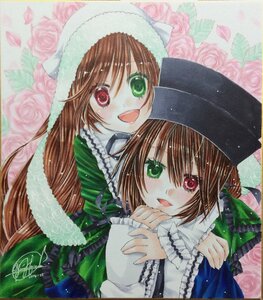 Rating: Safe Score: 0 Tags: 2girls brown_hair dress flower green_dress green_eyes hat head_scarf heterochromia image long_hair long_sleeves looking_at_viewer multiple_girls open_mouth pair pink_flower pink_rose red_eyes rose short_hair siblings sisters smile souseiseki suiseiseki traditional_media twins User: admin