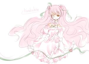 Rating: Safe Score: 0 Tags: 1girl character_name dress flower frills hair_flower hair_ornament image kirakishou long_hair long_sleeves pink_hair rose smile solo striped striped_background two_side_up vertical_stripes very_long_hair vines yellow_eyes User: admin
