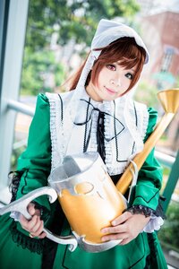 Rating: Safe Score: 0 Tags: 1girl 3d blurry blurry_background brown_hair depth_of_field dress frills green_dress green_eyes heterochromia lips long_hair long_sleeves looking_at_viewer outdoors red_eyes smile solo suiseiseki watering_can User: admin