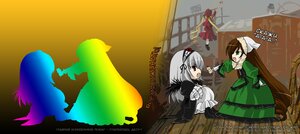 Rating: Safe Score: 0 Tags: 4girls 6+girls black_wings brown_hair dress green_dress green_eyes hairband image long_hair long_sleeves multiple multiple_girls red_eyes silver_hair suigintou suiseiseki tagme very_long_hair wings User: admin