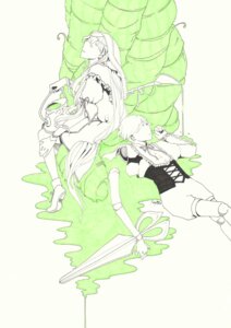 Rating: Safe Score: 0 Tags: 1girl hat image long_hair pair short_hair shorts souseiseki striped suiseiseki umbrella User: admin
