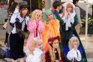 Rating: Safe Score: 0 Tags: 6+boys 6+girls 91076 black_hair blonde_hair blue_eyes brown_hair closed_eyes dress eyepatch flower hair_ornament hat hood long_hair long_sleeves multiple_boys multiple_cosplay multiple_girls ribbon short_hair tagme User: admin