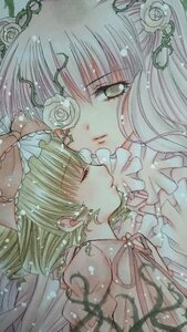Rating: Safe Score: 0 Tags: 2girls closed_eyes flower frills green_hair hinaichigo image kagiyama_hina kirakishou long_hair multiple_girls pair ribbon rose yuri User: admin