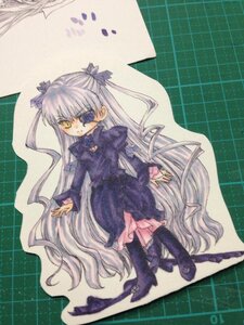 Rating: Safe Score: 0 Tags: 1girl barasuishou black_footwear boots dress eyepatch full_body image long_hair long_sleeves looking_at_viewer solo standing traditional_media two_side_up very_long_hair yellow_eyes User: admin