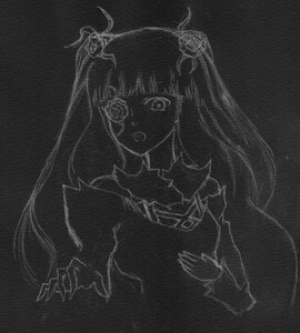 Rating: Safe Score: 0 Tags: 1girl claws dark greyscale horror_(theme) image kirakishou long_hair monochrome solo User: admin
