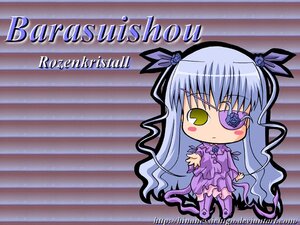 Rating: Safe Score: 0 Tags: 1girl barasuishou blush_stickers character_name chibi dress eyepatch flower frills full_body hair_ribbon image long_hair long_sleeves purple_dress ribbon solo standing very_long_hair User: admin