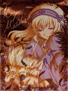 Rating: Safe Score: 0 Tags: 1girl dress flower frills hairband image long_hair long_sleeves looking_at_viewer puffy_sleeves rose solo suigintou vines User: admin