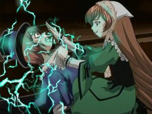 Rating: Safe Score: 0 Tags: 2girls brown_hair dress green_dress hat head_scarf image long_hair multiple_girls pair short_hair siblings sisters souseiseki suiseiseki twins very_long_hair User: admin