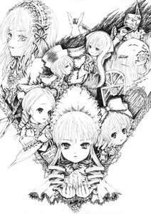 Rating: Safe Score: 0 Tags: 6+girls bangs blunt_bangs bonnet bow dress drill_hair elbow_gloves everyone flower gloves greyscale hair_ornament hairband hat hina_ichigo image katzeh kirakishou laplace_no_ma lolita_hairband long_hair looking_at_viewer monochrome multiple multiple_girls parted_lips photoshop_(medium) rozen_maiden shinku short_hair siblings sisters smile souseiseki suigintou suiseiseki tagme top_hat twin_drills twins twintails very_long_hair User: admin