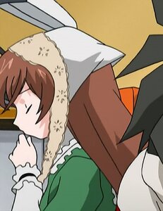 Rating: Safe Score: 0 Tags: 2girls blush brown_hair closed_eyes image long_sleeves multiple_girls profile solo suiseiseki User: admin