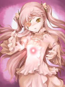 Rating: Safe Score: 0 Tags: 1girl dress eyepatch flower frills hair_flower hair_ornament image kirakishou long_hair long_sleeves looking_at_viewer pink_hair solo very_long_hair yellow_eyes User: admin