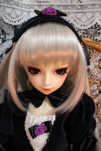 Rating: Safe Score: 0 Tags: 1girl bangs blunt_bangs blurry blurry_background closed_mouth depth_of_field doll flower gothic_lolita hairband lips lolita_fashion looking_at_viewer photo pink_flower pink_rose purple_flower purple_rose red_eyes red_flower red_rose ribbon rose smile solo suigintou User: admin