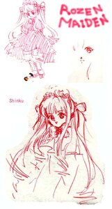 Rating: Safe Score: 0 Tags: 1girl auto_tagged dress full_body image long_hair long_sleeves looking_at_viewer shinku simple_background solo standing striped two_side_up vertical_stripes very_long_hair white_background User: admin