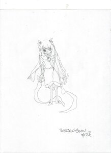 Rating: Safe Score: 0 Tags: 1girl auto_tagged barasuishou image long_hair monochrome ribbon scarf solo thighhighs User: admin