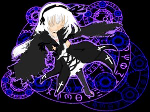 Rating: Safe Score: 0 Tags: 1girl black_dress black_wings closed_eyes dress frills full_body hairband image long_hair long_sleeves magic_circle ribbon solo suigintou very_long_hair wings User: admin