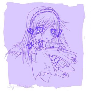 Rating: Safe Score: 0 Tags: 1girl auto_tagged blush dress frills hairband image lolita_hairband long_hair long_sleeves looking_at_viewer monochrome purple_theme rose simple_background solo suigintou tears upper_body User: admin