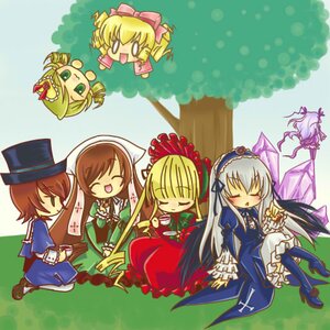 Rating: Safe Score: 0 Tags: 6+girls ^_^ blonde_hair blue_dress bow brown_hair chibi closed_eyes cup dress drill_hair frills green_dress hat hina_ichigo image kanaria long_hair long_sleeves multiple multiple_girls pink_bow shinku silver_hair souseiseki suigintou suiseiseki tagme tea teacup very_long_hair wings User: admin
