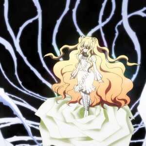 Rating: Safe Score: 0 Tags: 1girl bare_shoulders bare_tree blonde_hair blurry dress flower frills image kirakishou long_hair rose solo two_side_up very_long_hair wavy_hair white_dress User: admin