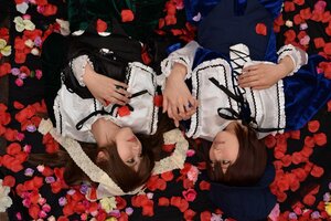 Rating: Safe Score: 0 Tags: 2girls 91076 brown_hair dress flower food frills fruit hat multiple_cosplay multiple_girls red_flower rose short_hair siblings sisters souseiseki tagme twins User: admin
