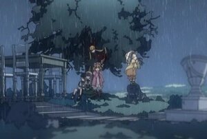 Rating: Safe Score: 0 Tags: 1girl blurry building depth_of_field dress image long_hair multiple night rain reflection standing tagme weapon User: admin