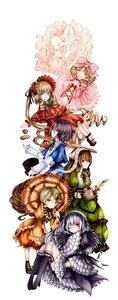 Rating: Safe Score: 0 Tags: 6+girls blonde_hair blue_eyes bonnet bow brown_hair dress drill_hair frills green_eyes hairband hat heterochromia hina_ichigo image kanaria long_hair multiple multiple_girls pink_bow pipe red_eyes shinku short_hair silver_hair smile souseiseki suigintou suiseiseki tagme twintails very_long_hair User: admin