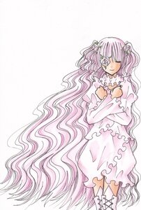 Rating: Safe Score: 0 Tags: 1girl boots closed_eyes dress flower frills full_body hair_flower hair_ornament image kirakishou long_hair long_sleeves pink_hair smile solo standing very_long_hair wavy_hair User: admin
