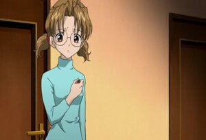 Rating: Safe Score: 0 Tags: 1girl bangs brown_eyes brown_hair door glasses hand_on_own_chest human indoors long_sleeves looking_at_viewer parted_bangs rimless_eyewear round_eyewear sakurada_nori screenshot solo turtleneck twintails upper_body User: admin