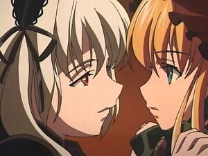 Rating: Safe Score: 0 Tags: 2girls black_ribbon blonde_hair blush brown_hair close-up eye_contact face from_side green_eyes hair_ribbon image long_hair looking_at_another looking_down multiple_girls pair profile ribbon shinku suigintou yuri User: admin